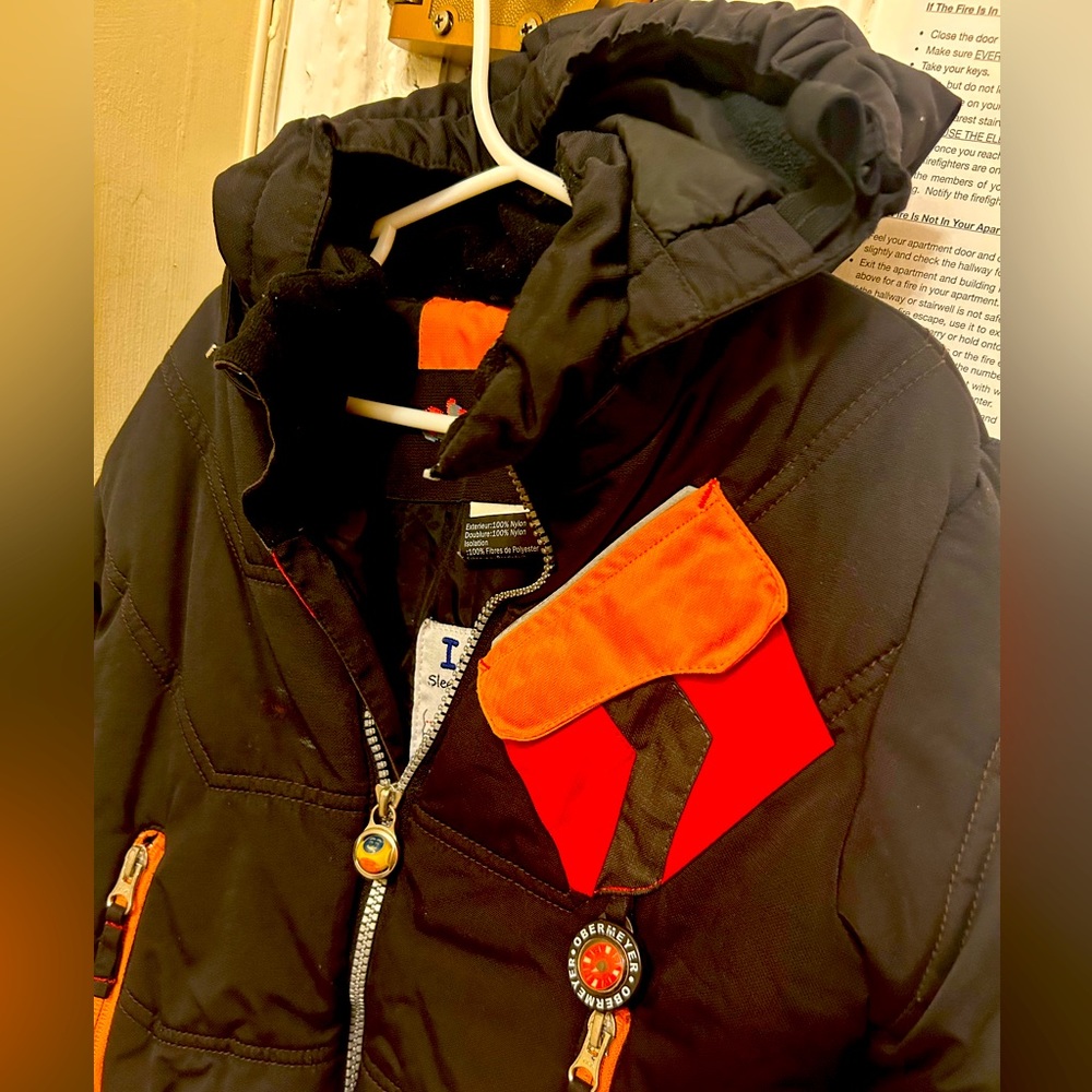 Like new Original OberMeyer I-Grow Snow jacket for kids 3T - 4T